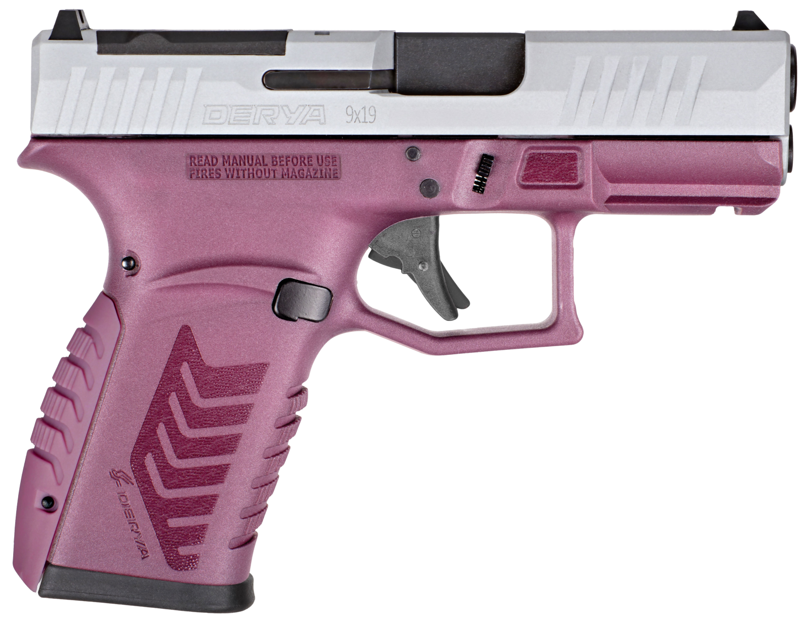  Black Cherry Frame with Silver Slide