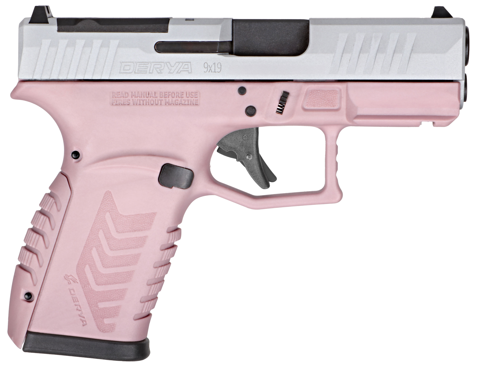  Pink Frame with Silver Slide