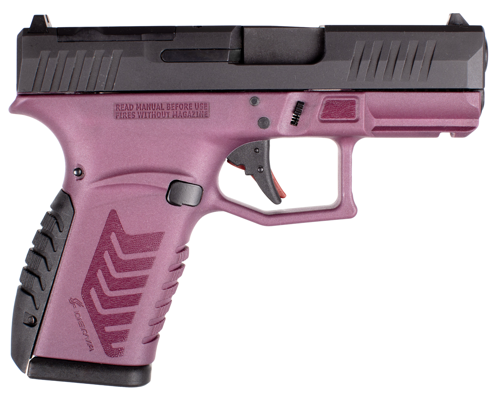 Black Cherry Frame with Black Slide