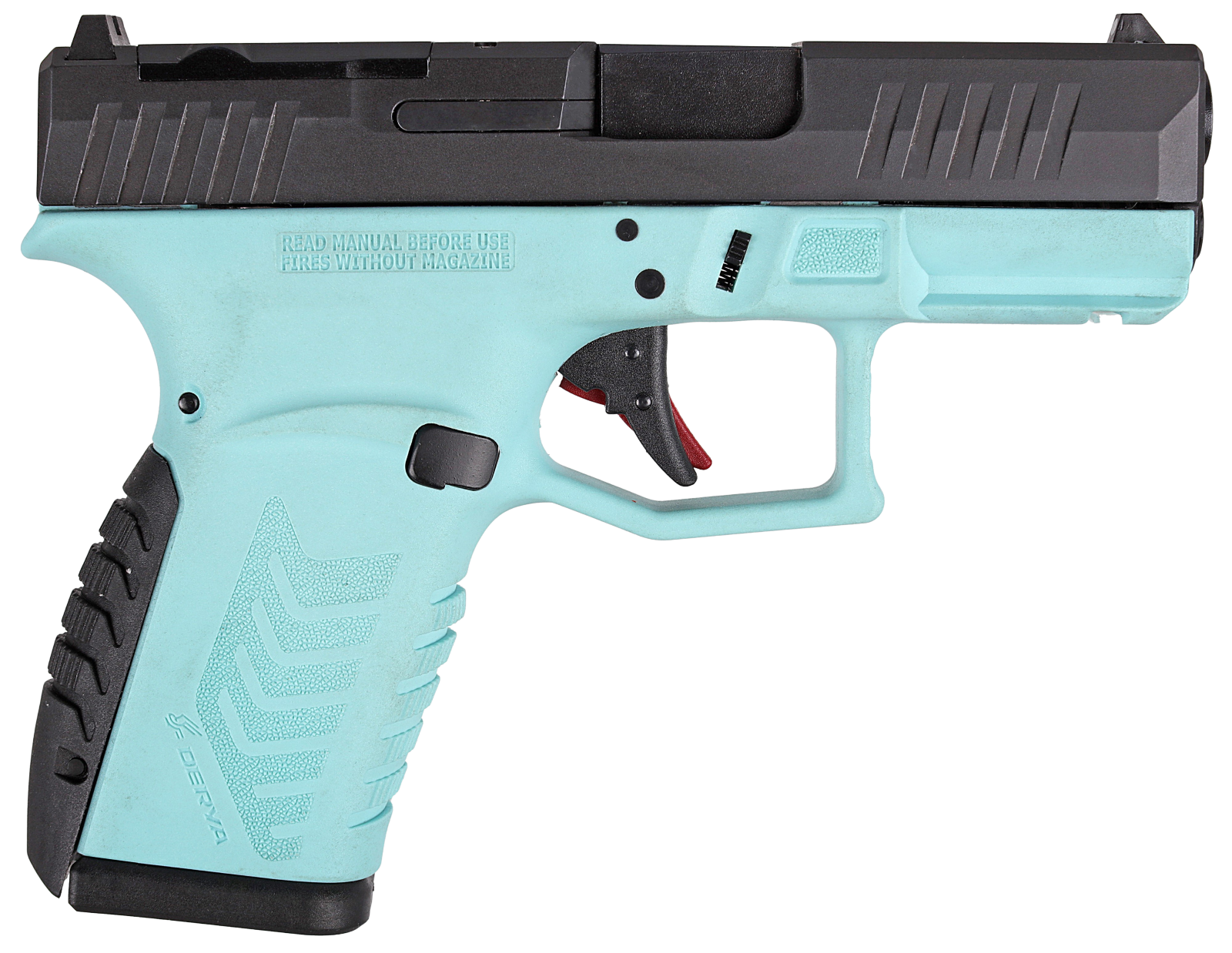 Blue Frame with Black Slide