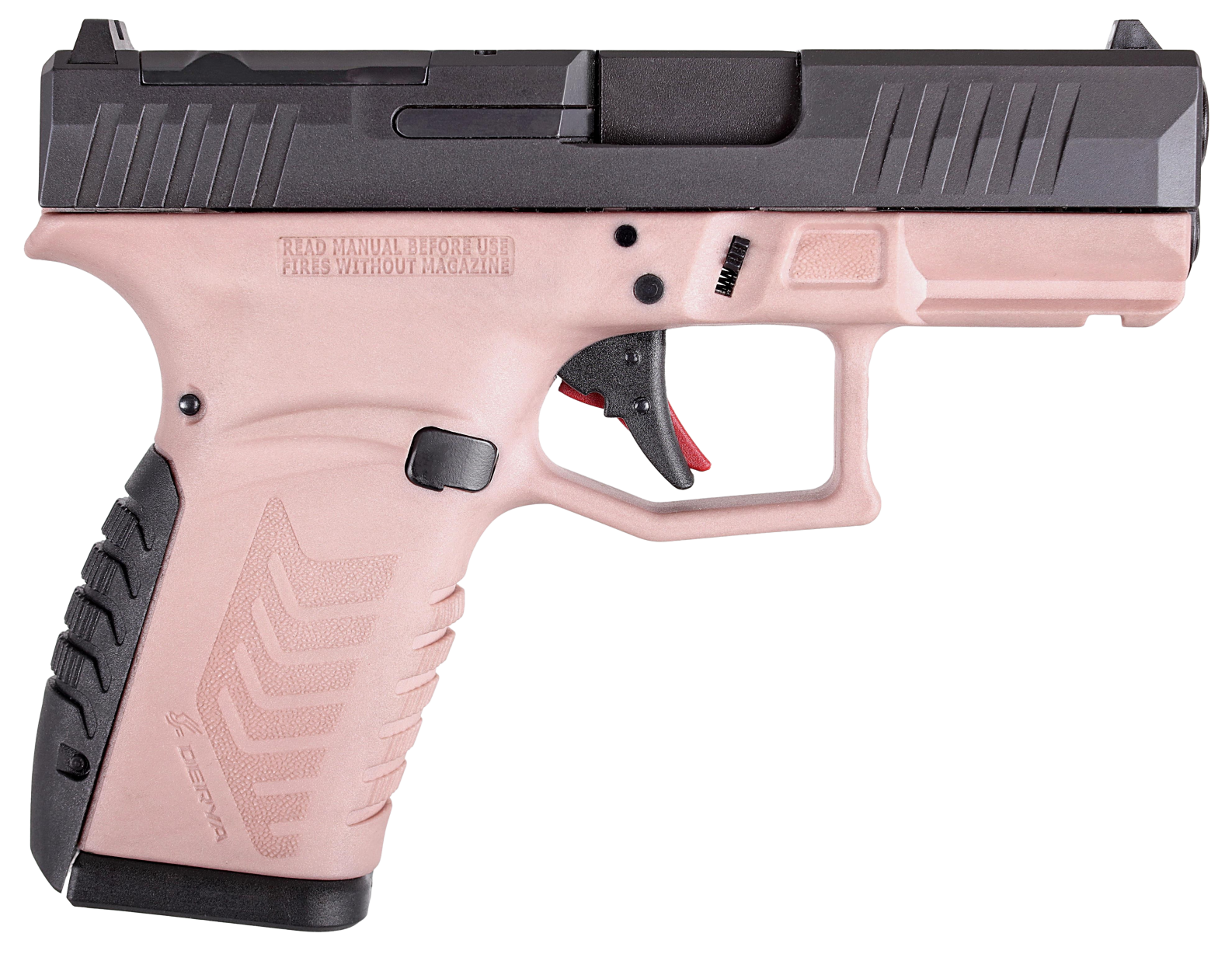 Pink Frame with Black Slide