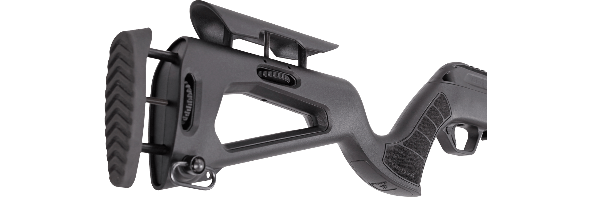 TM22 Timekeeper adjustable stock with cheek riser and basepad