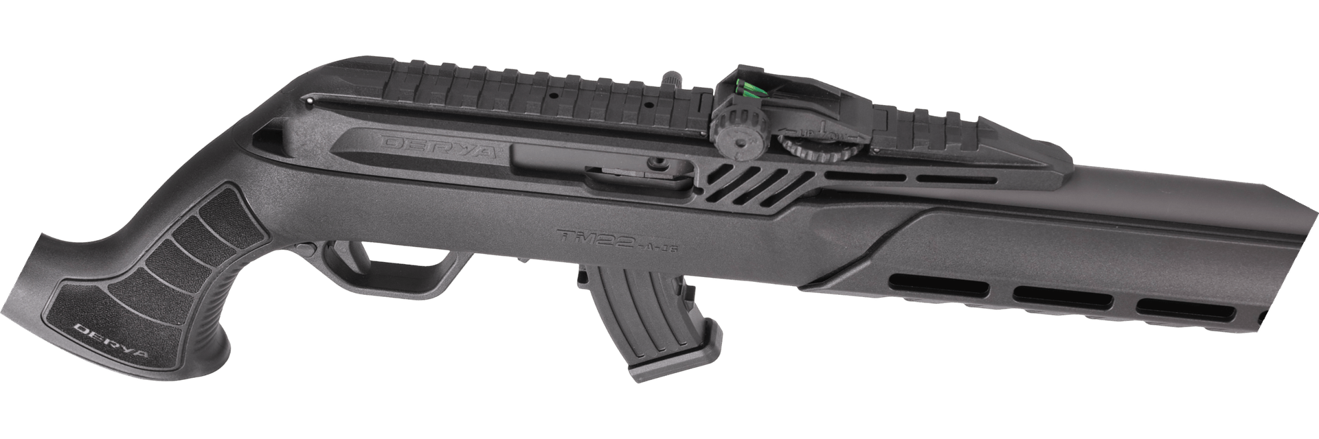 TM22 Timekeeper receiver, rail and rear sight